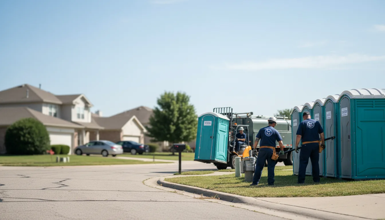 Porta Potty Rental in Belpre, OH near me